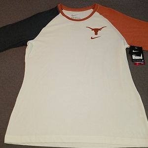 NWT - Nike Womens UT Longhorn T-Shirt XL SLIM FIT